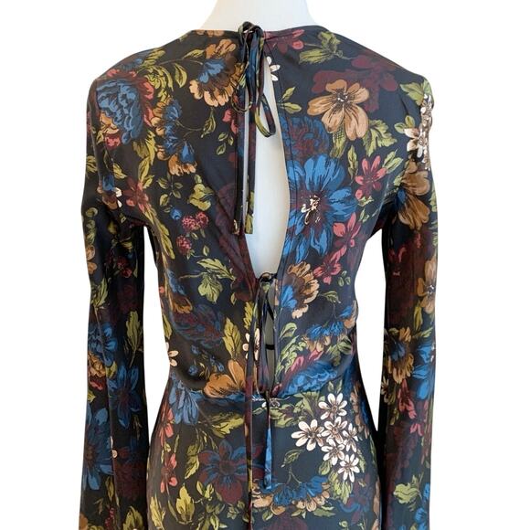 Veronica Beard Gemma floral silk-blend maxi dress 2 - Picture 9 of 9